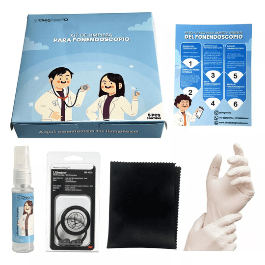 Kit De Limpieza Para Fonendoscopio Littmann Classic III y Cardiology IV