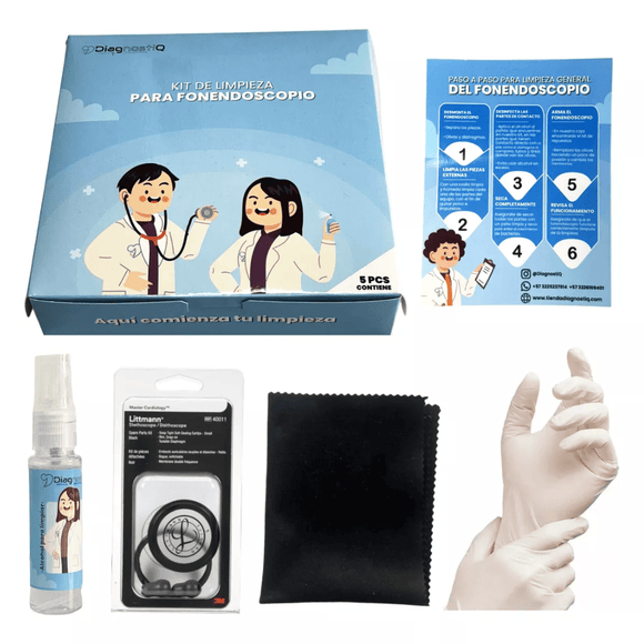 Kit De Limpieza Para Fonendoscopio Littmann Classic III y Cardiology IV