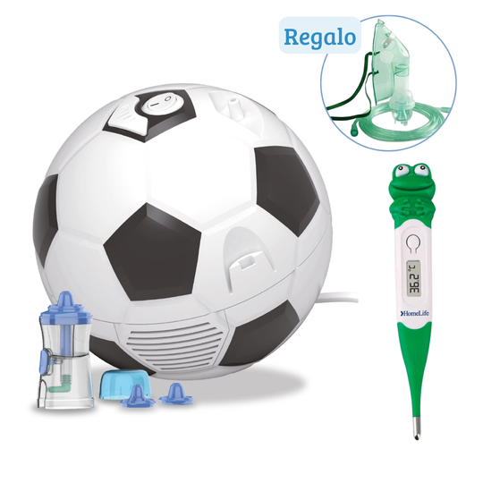 Combo de Nebulizador GMD Pediátrico + Termómetro Pediátrico + Regalo